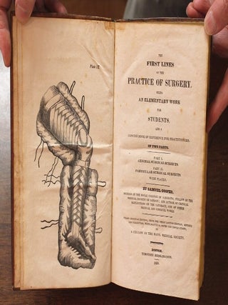 The First Lines of the Practice of Surgery. Being an Elementary Work for Students, and a Concise Book of Reference for Practitioners. In Two Parts.