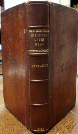 Item #B2063 Dialogues of the Dead. George Lyttleton