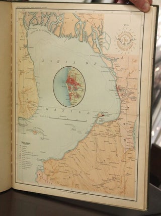 U.S. Coast and Geodetic Survey / Special Publication No. 3. / Atlas of the Philippine Islands. / Atlas de Filipinas / Coleccion de 30 Mapas. Trabajados por delineantes filipinos bajo la direccion del P. Jose Algue, S.J., Director del Observatorio de Manila.