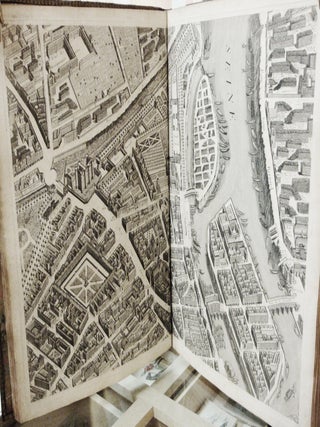 Plan de Paris. Commence L’Annee 1734, dessine et grave sous les ordres de Messire Michel Turgot… / Leve et dessine par Louis Bretez / Grave par Claude Lucas / Et ecrit par Aubin.