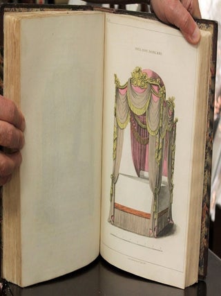 Smith’s Cabinet-Maker’s & Upholsterer’s Guide, Drawing Book, and Repository of New and Original Designs for Household Furniture and Interior Decoration in the Most Approved and Modern Taste; Including Specimens of the Egyptian, Grecian, Gothic, Arabesque, French, English, and Other Schools of the Art; by George Smith. Upholsterer and Furniture Draughtsman to His Majesty. / The Cabinet-Maker and Upholsterer’s Guide: Being a Complete Drawing Book; in which Will Be Comprised Treatises on Geometry and Perspective… Numerous Engravings. To Which is Added, a Complete Series of New and Original Designs for Household Furniture, and Interior Decoration.