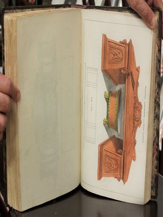Smith’s Cabinet-Maker’s & Upholsterer’s Guide, Drawing Book, and Repository of New and Original Designs for Household Furniture and Interior Decoration in the Most Approved and Modern Taste; Including Specimens of the Egyptian, Grecian, Gothic, Arabesque, French, English, and Other Schools of the Art; by George Smith. Upholsterer and Furniture Draughtsman to His Majesty. / The Cabinet-Maker and Upholsterer’s Guide: Being a Complete Drawing Book; in which Will Be Comprised Treatises on Geometry and Perspective… Numerous Engravings. To Which is Added, a Complete Series of New and Original Designs for Household Furniture, and Interior Decoration.