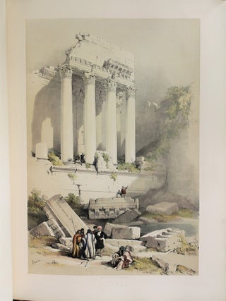The Holy Land, Syria, Idumea, Arabia, Egypt, & Nubia. From Drawings Made on the Spot by David Roberts, R.A. with Historical Descriptions by the Revd. George Croly, L.L.D. Lithographed by Louis Haghe.