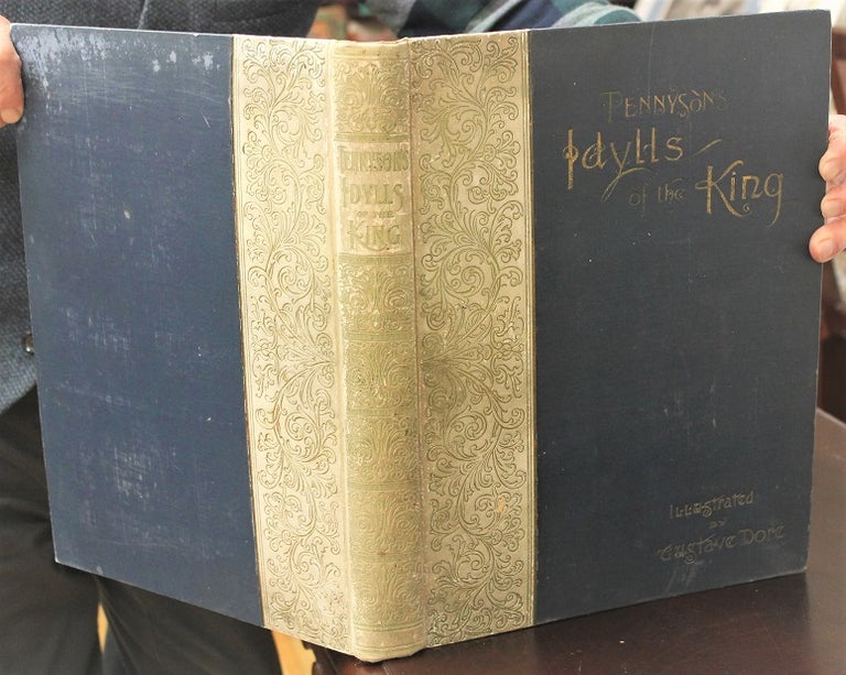 Item #B3687 Idylls of the King by Alfred Lord Tennyson D.C.L., P.L. / Illustrated by Gustave Doré / With an Introduction by Henry C. Walsh, A.M. / Altemus’ Edition. Alfred Lord Tennyson, Gustave Dore.