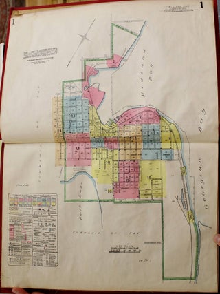 Item #B4088 Insurance Plan of Midland, Simcoe County, Ont. (Georgian Bay). Chas. E. Goad,...