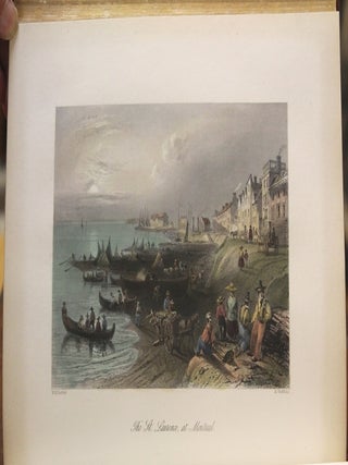 Canadian Scenery, Illustrated From Drawings by W.H. Bartlett (2 Volume Set)