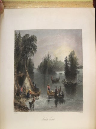 Canadian Scenery, Illustrated From Drawings by W.H. Bartlett (2 Volume Set)