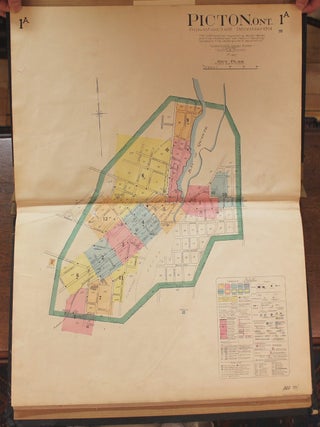 Item #B4395 Insurance Plan of Picton, Prince Edward County, Ontario. Chas. E. Goad,...