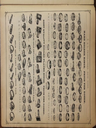 Supplementary Jewelry Catalogue of R. & L. Friedlander, Importers and Jobbers of Watch Materials, Tools, Optical Goods, Watches and Jewelry