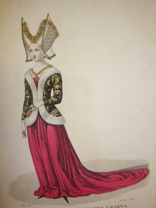Galerie francaise de femmes celebres par leurs Talens, leur Rang ou leur Beaute ; Ou Portraits en Pied, Dessines par Lante, d’apres des originaux Inedits, Graves par Gatine, et Colories