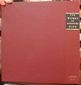 Item #B4625 The Works of Mr. Alexander Pope. Alexander Pope