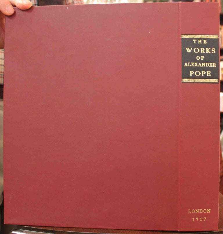 Item #B4625 The Works of Mr. Alexander Pope. Alexander Pope.