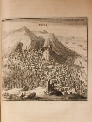 Relation D’Un Voyage Du Levant, Fait Par Ordre Du Roi, Contenant L’Histoire Ancienne & Moderne de plulsieurs Isles de l’Archipel, de Constantinople, des Cotes de la Mer Noire, de l’Armenie, de la Georgie, des Frontieres de Perse & de l’Asie Mineure Avec Les Plans des Villes & des Lieux considerables; le Genie, les Maeurs, le Commerce & la Religion des differens Peuples qui les habitant; Et l’Explication des Medailles & des Monumens Antiques. Enrichie de Descriptions & de Figures d’un grand nombre de Plantes rares, de divers Animaux; Et de plusieurs Observations touchant l’Histoire Naturelle