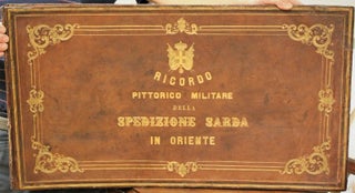 Item #B5185 Ricordo Pittorico Militare Della Spedizione Sarda in Oriente. Società dei...