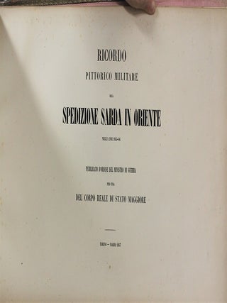 Ricordo Pittorico Militare Della Spedizione Sarda in Oriente