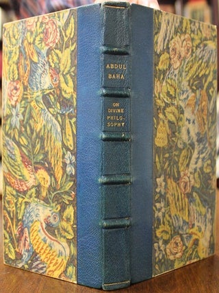 Item #B5468 Abdul Baha on Divine Philosophy. Abdu’l-Baha, Isabel Fraser Chamberlain