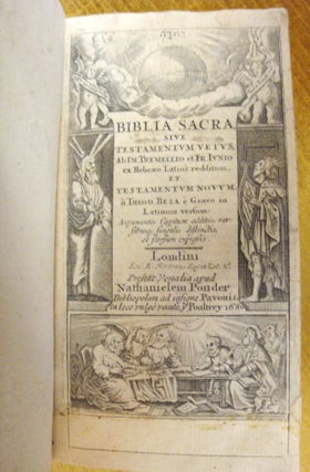 Biblia Sacra.