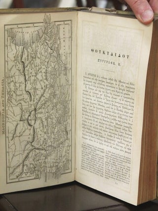 The History of the Peloponnesian War by Thucydides. A new recension of the Text; With a Carefully Amended Punctuation, and Copious Notes, Critical, Philological, and Explanatory, Almost Entirely Original, But Partly Selected and Arranged from the Best Expositors, and Forming a Continuous Commentary; Accompanied with Full Indexes, both of Greek Words and Phrases Explained, and Matters Discussed in the Notes. - By the - Rev. S. T. Bloomfield, D.D. F.S.A. - of Sidney College, Cambridge; … London: Longman, Brown, Green & Longmans, Paternoster Row. MDCCCXLII and MDCCCXLIII.