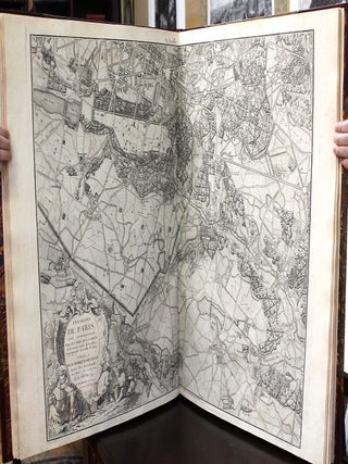 ATLAS DES ENVIRONS PARIS par Mr. l’abbe De La Grive Geographe de la ville de Paris. De la Societe Royal de Londres