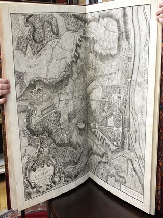 ATLAS DES ENVIRONS PARIS par Mr. l’abbe De La Grive Geographe de la ville de Paris. De la Societe Royal de Londres