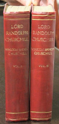 Item #B6140 Lord Randolph Churchill. Sir Winston Leonard Spencer-Churchill