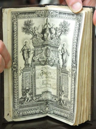 Provinciarum Italiae geographica descriptio : Italien mit angränzenden Königreichen und Provinzien ... in XXXII aufeinander zutreffende Tabellen vorgestellet ... Samt einem Vor-Bericht und Anzeig aller darinnen benahmsten Königreiche, Länder und Provinzien, ... Und dann zu End angehängtem ausführlichen Register... ; Mit Röm. Kayserl. Maj. Freyheit