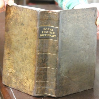 Item #B6303 The Royal English Dictionary or A Treasury of the English Language. Daniel Fenning