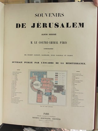 Souvenirs de Jerusalem: Album Dessiné Par M. Le Contre-Amiral Paris