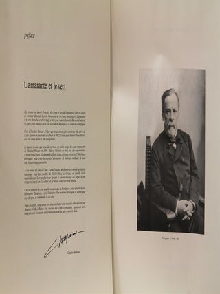 Item #B6585 Pasteur dessins et pastels. Preface de Charles Merieux. Maurice Vallery-Radot
