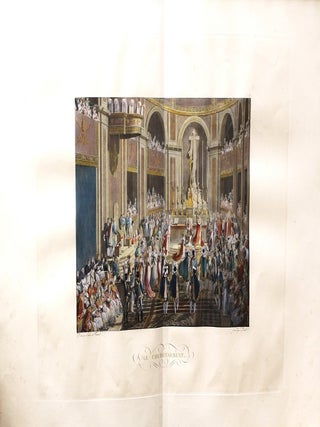 Le Sacre de S. M. l'Empereur Napoléon dans l'église métropolitaine de Paris, le XI frimaire an XIII