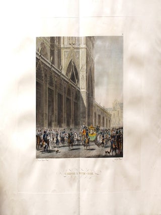 Le Sacre de S. M. l'Empereur Napoléon dans l'église métropolitaine de Paris, le XI frimaire an XIII