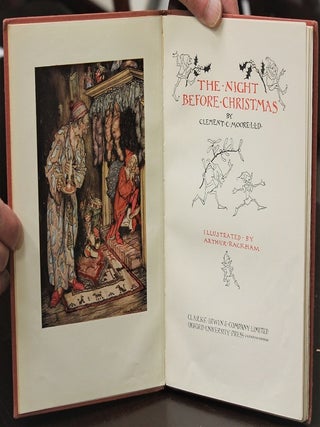 Item #B6793 The Night Before Christmas. Clement C. Moore, Arthur Rackham