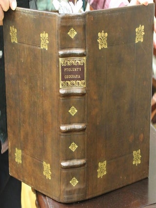 Item #B6798 Geografia Cioe Descrittione Universale Della Terra. Partita in due volumi, Nel primo...