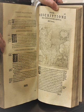 Geografia Cioe Descrittione Universale Della Terra. Partita in due volumi, Nel primo de’ quali si contengono gli Otto Libri della Geografia Di Cl. Tolomeo…