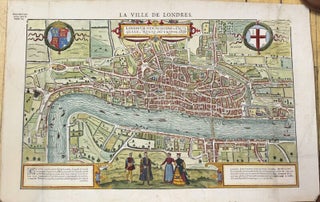 Item #M10007 La Ville De Londres. Londinum Feracissimi Angliae Regni Metropolis. Francois De...