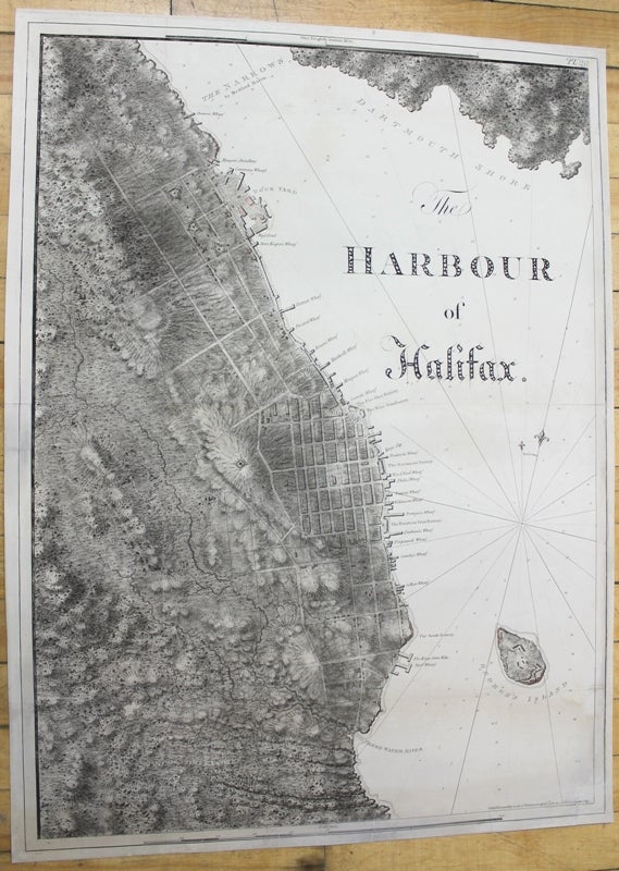 Item #M10024 The Harbour of Halifax. Joseph F. W. Des Barres.