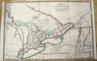 Item #M10030 A Map of the Province of Upper Canada, describing All the New Settlements,...