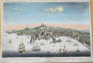 Item #M10038 A Perspective View of the City of Naples. Vue Perspective de la Ville de Naples....