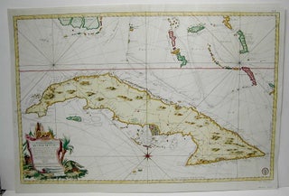 Item #M1015 Carte Reduite de l'Isle de Cube. Jacques Nicolas Bellin