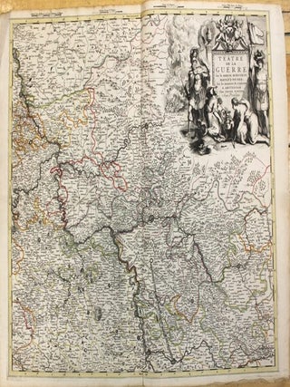 Item #M10193 Teatre De La Guerre sur le Rhein, Moessele, Mayn & le Necker. Nicolas Sanson