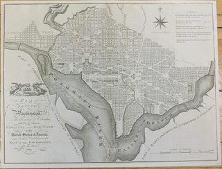 Item #M10201 Plan of the City of Washington, in the Territory of Columbia, ceded by the States of...