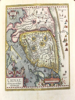 Item #M10204 Chinae, olim Sinarum regionis, noua descriptio.auctore Ludouico Georgio. Abraham...