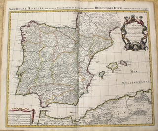 Item #M10217 L'Espagne Dressee sur la Description qui en a ete.../ Nova Regni Hispaniae Accurata...