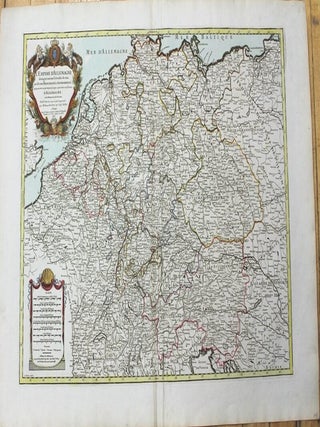 Item #M10224 L'Empire D'Allemagne distingue suivant l'etendue de tous Les Estats, Principautes et...