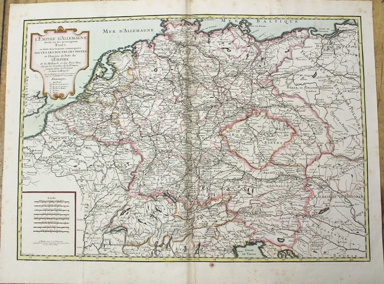 Item #M10228 L'Empire D'Allemagne divise en ses principaux Etats. Jaillot.