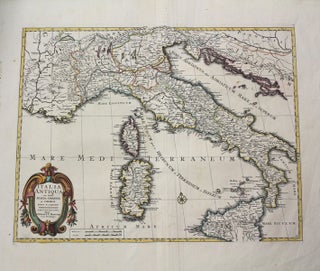 Item #M10242 Italia Antiqua cum Insulis Sicilia, Sardinia & Corsica. Nicolas Sanson