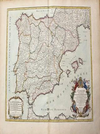 Item #M10278 L'Espagne divisee en tous ses Royaumes Et Principautes suivant quils sont compris...