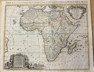 Item #M10295 L'Afrique Diuisee en ses Empires Royaumes, Et Estats..../ Africa Accurate In...