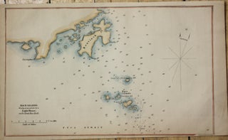 Item #M10473 Race Islands, Showing proposed site for a Light House, on the Great Race Rock. John...