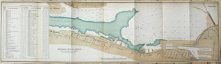 Item #M10513 Improvement of Montreal Harbour. Plan and Journal of Bores, Taken in Bed of River....